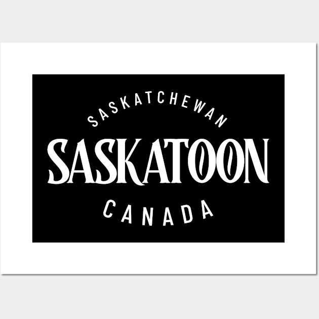 Saskatoon, Saskatchewan, Canada Wall Art by Canada Tees